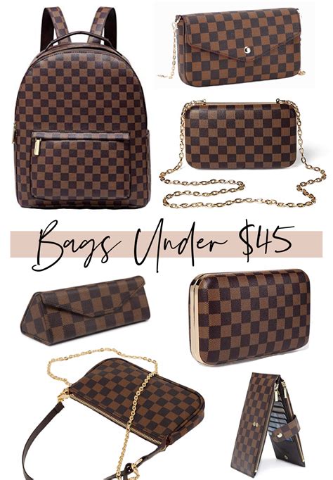 lv checkered bag dupe|louis vuitton dupe walmart.